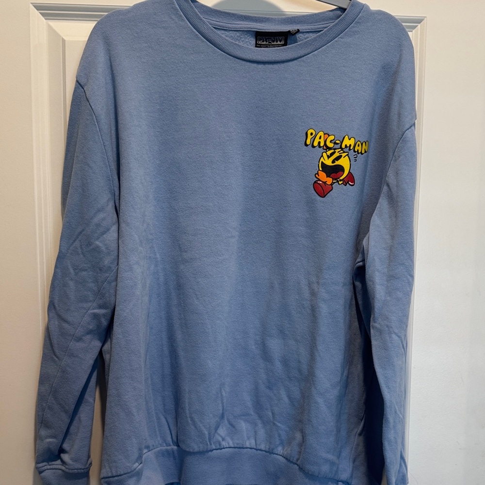 Pac-Man Blue Sweater